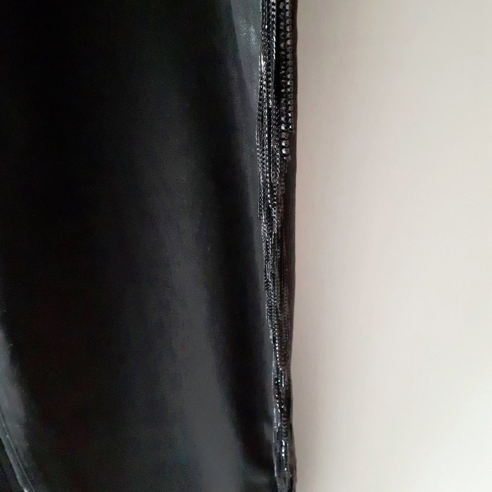J Brand black crystal fringe high rise skinny jeans - Picture 16 of 16